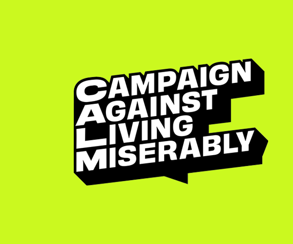 Campaign Against Living Miserably Logo