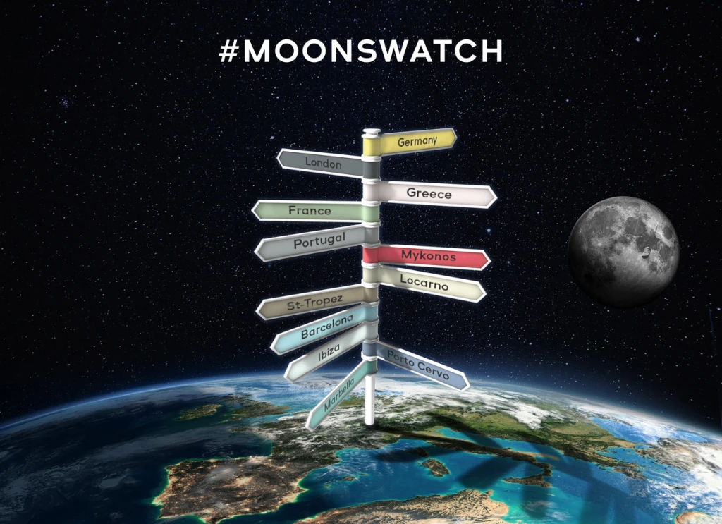 MoonSwatch tour